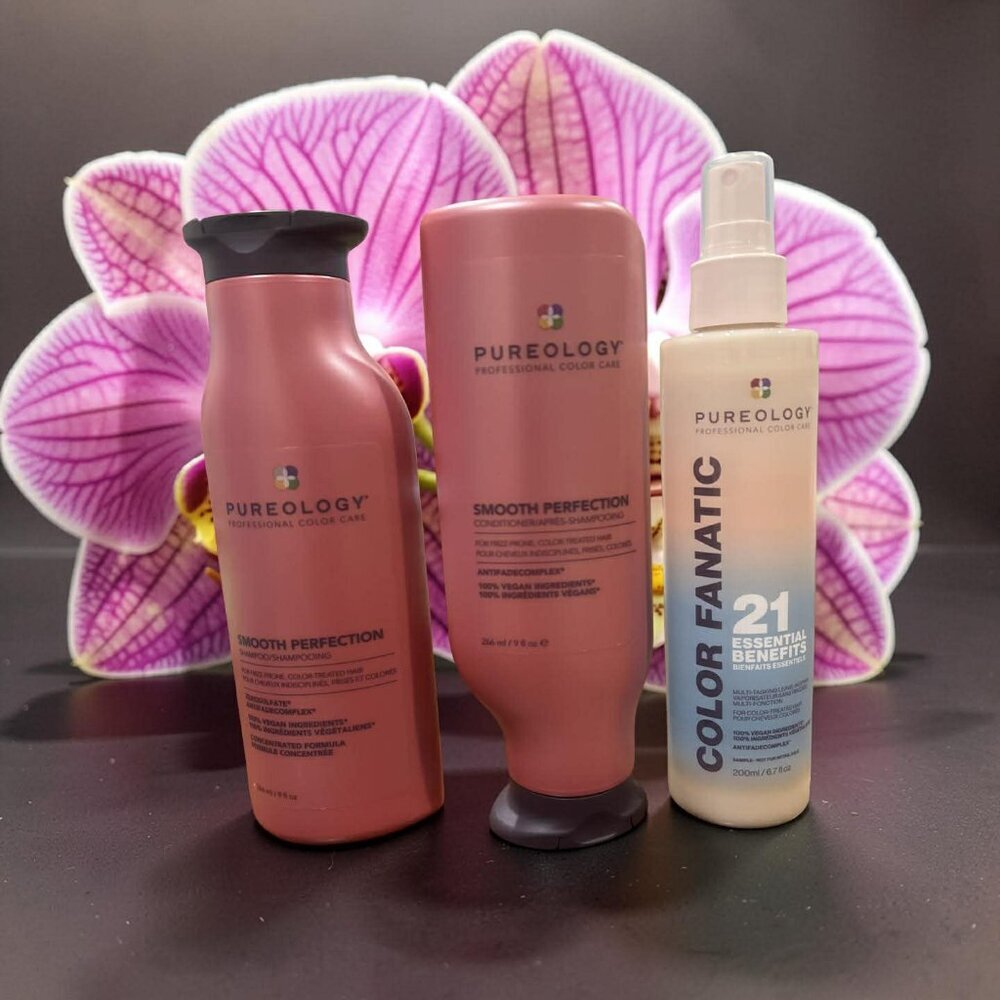 Pureology Smooth Perfection Shampoo Conditioner 21 Essential Benefits